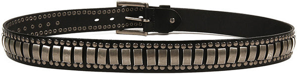 DEEPKEE original nubuck handmade full-grain genuine leather cowhide bag Deepkee Handcrafted Cowhide Studded Belt #655759