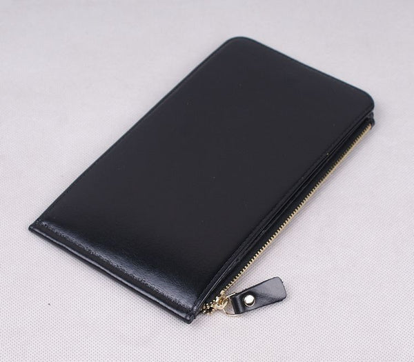 DEEPKEE original nubuck handmade full-grain genuine leather cowhide bag Oil Wax Leather Cowhide Ultra Clutch No.3045