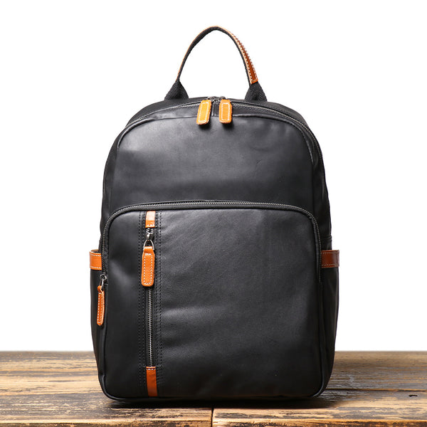 DEEPKEE original nubuck handmade full-grain genuine leather cowhide bag The Cowhide Travel Backpack #1788