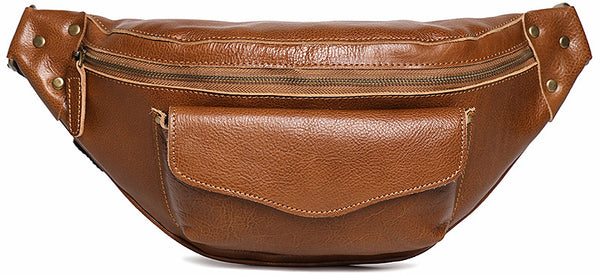 DEEPKEE original nubuck handmade full-grain genuine leather cowhide bag THE FLUTTER SLING HANDBAG No.30021