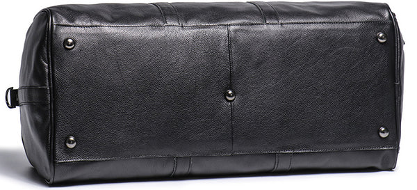 DEEPKEE original nubuck handmade full-grain genuine leather cowhide bag DEEPKEE HANDMADE | Bryan Leather Duffle Bag No.30004