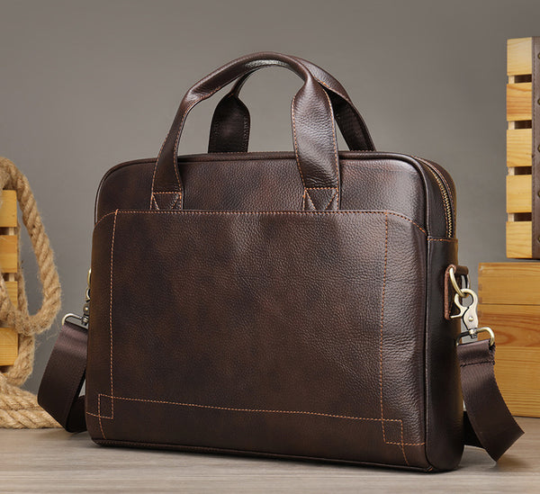 DEEPKEE original nubuck handmade full-grain genuine leather cowhide bag Deepkee Handcrafted Leather Basis 14
