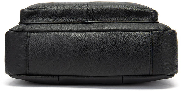 DEEPKEE original nubuck handmade full-grain genuine leather cowhide bag DEEPKEE handmade leather satchel #819