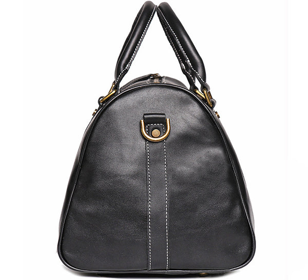 DEEPKEE original nubuck handmade full-grain genuine leather cowhide bag DEEPKEE LEATHER | Recht Trip Travel Bag No.1028