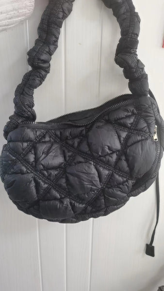 DEEPKEE original nubuck handmade full-grain genuine leather cowhide bag Gnocchi Bag Cross-Body Cozy Bag 雲朵包 WXQ-2