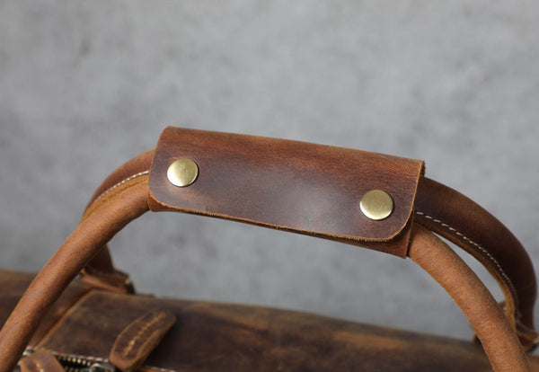 DEEPKEE original nubuck handmade full-grain genuine leather cowhide bag 1234567890