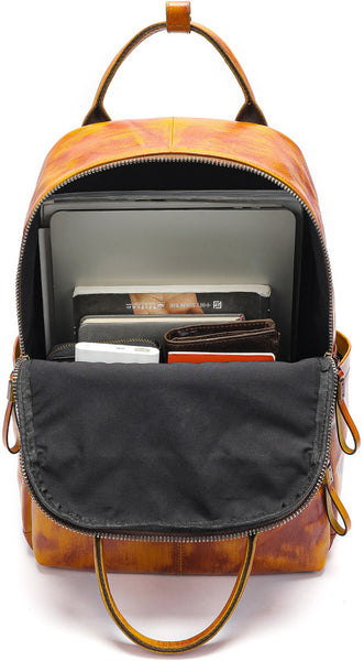 DEEPKEE original nubuck handmade full-grain genuine leather cowhide bag DEEPKEE HANDMADE Leather Business Shoulder Bag #816