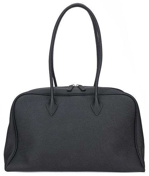 DEEPKEE original nubuck handmade full-grain genuine leather cowhide bag DEEPKEE 手工真皮保齡球包 togo波士頓包 枕頭包 MN24101801號