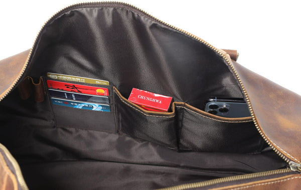 DEEPKEE original nubuck handmade full-grain genuine leather cowhide bag 1234567890