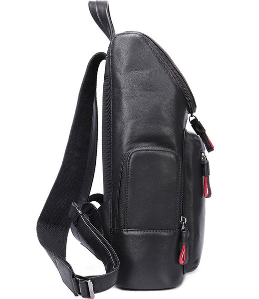 DEEPKEE original nubuck handmade full-grain genuine leather cowhide bag DEEPKEE real LEATHER Crocodile Design Style Cowhide Backpack #1269