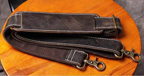 DEEPKEE original nubuck handmade full-grain genuine leather cowhide bag DEEPKEE LEATHER | The Lincoln Travel Bag No.30075