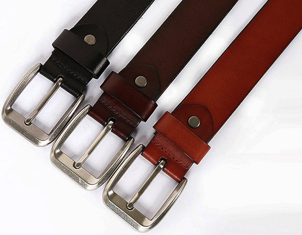 DEEPKEE original nubuck handmade full-grain genuine leather cowhide bag Small mushroom shaped glass nail rivet strip belt #211227