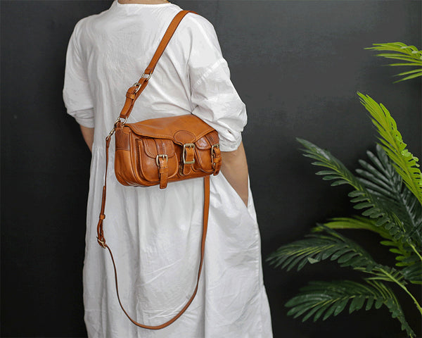 DEEPKEE original nubuck handmade full-grain genuine leather cowhide bag DEEPKEE HANDMADE LEATHER Cite bag #31017