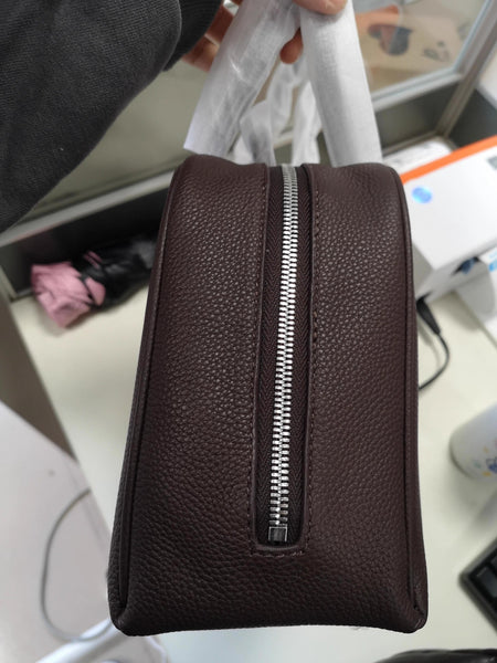 DEEPKEE original nubuck handmade full-grain genuine leather cowhide bag DEEPKEE 手工真皮保齡球包 togo波士頓包 枕頭包 MN24101801號