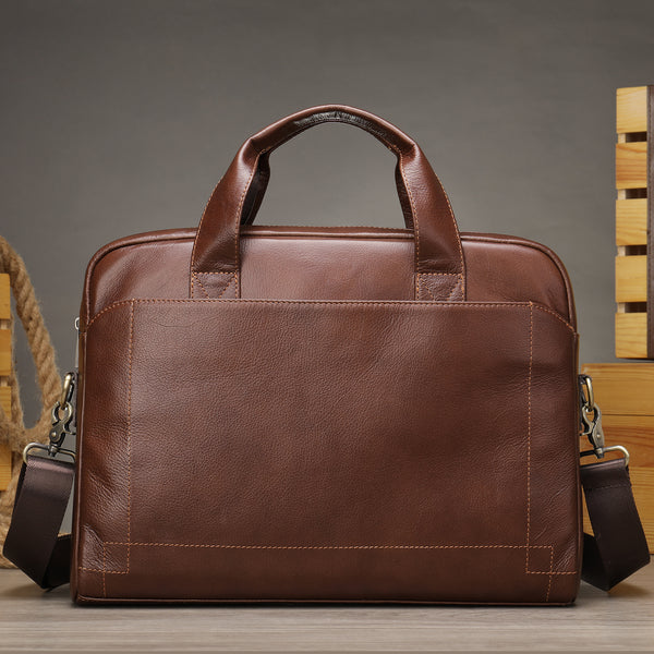 DEEPKEE original nubuck handmade full-grain genuine leather cowhide bag Deepkee Handcrafted Leather Basis 14