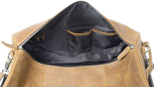 DEEPKEE original nubuck handmade full-grain genuine leather cowhide bag 1234567890