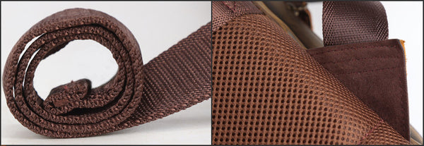 DEEPKEE original nubuck handmade full-grain genuine leather cowhide bag DEEPKEE WALKER LEATHER BACKPACK #3774