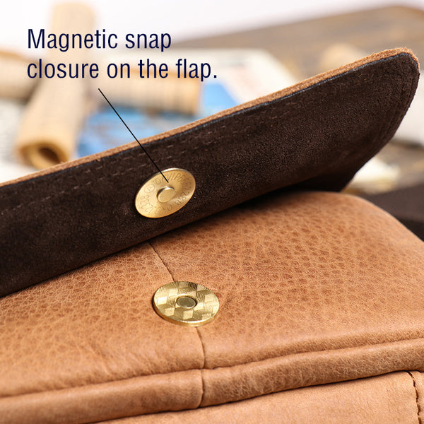 DEEPKEE original nubuck handmade full-grain genuine leather cowhide bag The Satchel Bag #S1242-1