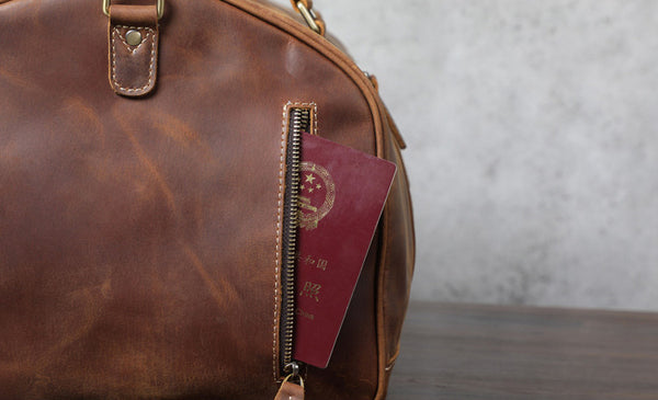 DEEPKEE original nubuck handmade full-grain genuine leather cowhide bag 1234567890