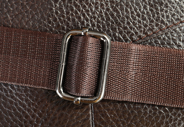 DEEPKEE original nubuck handmade full-grain genuine leather cowhide bag Genuine Leather Vintage Cowhide Crossbody Bag #6042