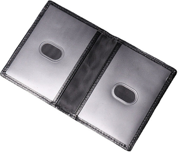 DEEPKEE original nubuck handmade full-grain genuine leather cowhide bag First Layer Cowhide, Credit Card/Driver's License Holder No.1012