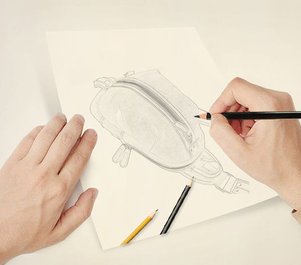 DEEPKEE original nubuck handmade full-grain genuine leather cowhide bag DEEPKEE Original 12’ Leather Chest Bag #A1026