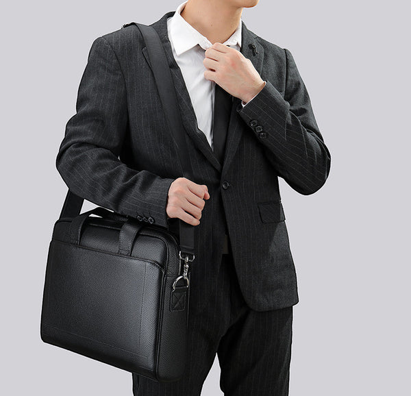 DEEPKEE original nubuck handmade full-grain genuine leather cowhide bag Deepkee Handcrafted Leather Basis 14