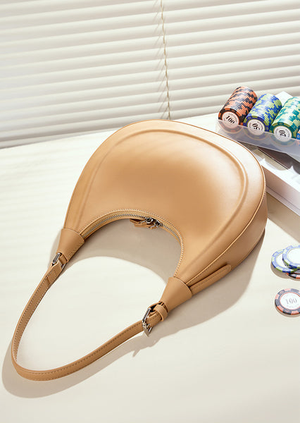 DEEPKEE original nubuck handmade full-grain genuine leather cowhide bag Women's Pink Red Shoulder Bags #2232