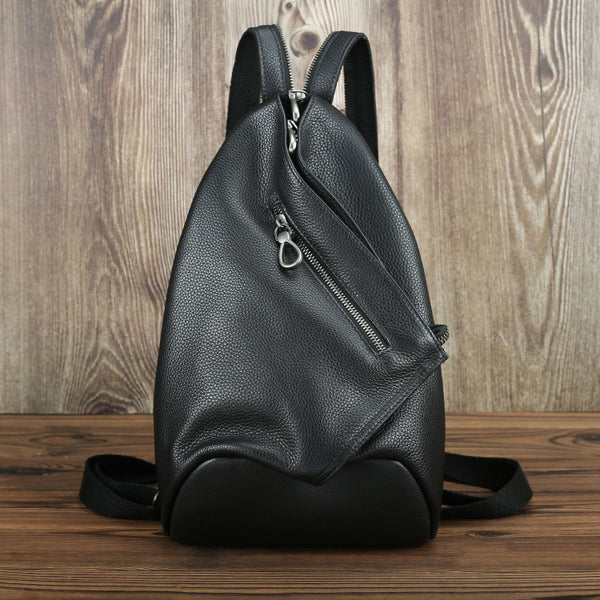 DEEPKEE original nubuck handmade full-grain genuine leather cowhide bag Deepkee Leather Unisex Dual-use Bag Backpack #SJ007