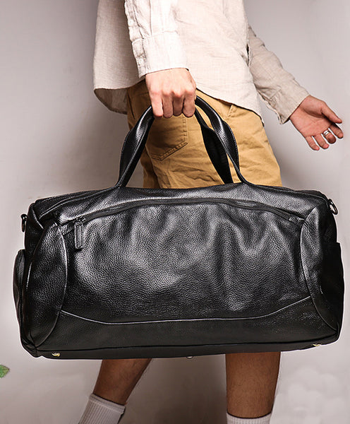 DEEPKEE original nubuck handmade full-grain genuine leather cowhide bag DEEPKEE LEATHER | Lance WEEKEND BAG No.1109