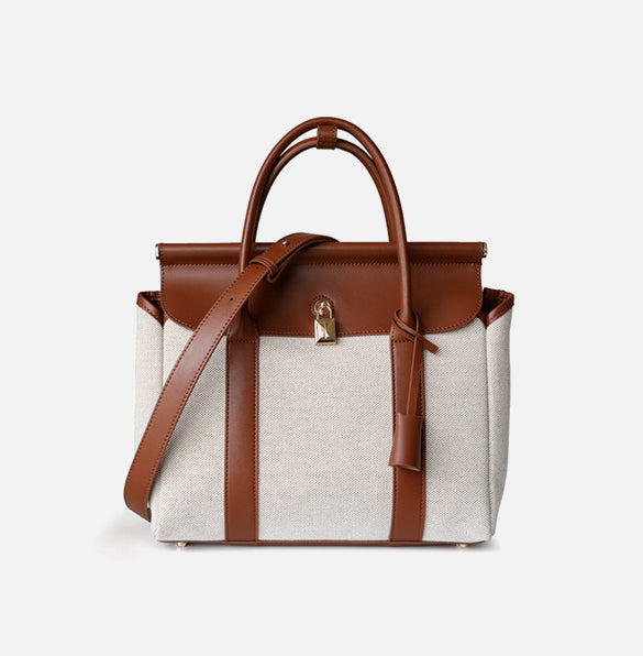 DEEPKEE original nubuck handmade full-grain genuine leather cowhide bag Loom bag L32 Grained Calfskin