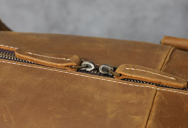 DEEPKEE original nubuck handmade full-grain genuine leather cowhide bag 1234567890