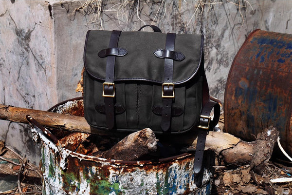 DEEPKEE original nubuck handmade full-grain genuine leather cowhide bag Portable Cycling Messenger Bags #70232