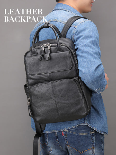 DEEPKEE original nubuck handmade full-grain genuine leather cowhide bag DEEPKEE HANDMADE Leather Business Shoulder Bag #816