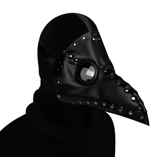 DEEPKEE original nubuck handmade full-grain genuine leather cowhide bag Deepkee Steampunk Medieval Plague Beak Mask #HG65005