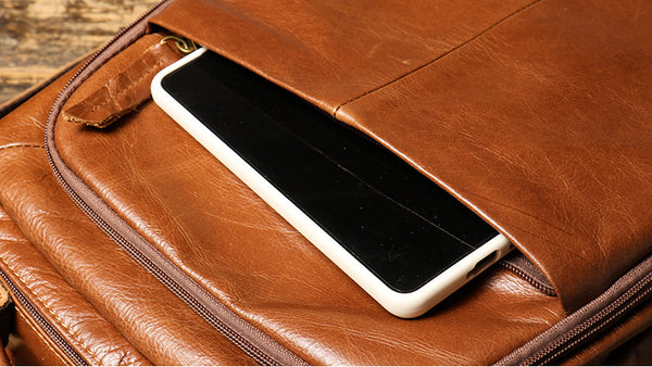 DEEPKEE original nubuck handmade full-grain genuine leather cowhide bag Montgomery Backpack Cowhide Travel Bags No0825_3