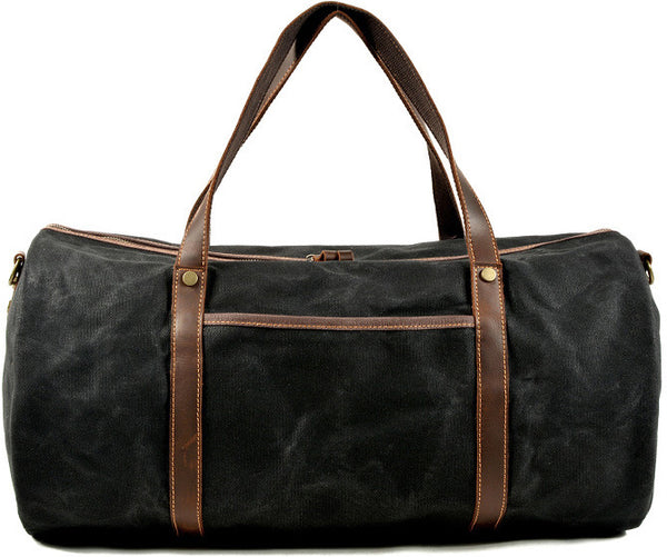 DEEPKEE original nubuck handmade full-grain genuine leather cowhide bag Urban Weekender Duffle Bag #9824