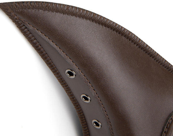 DEEPKEE original nubuck handmade full-grain genuine leather cowhide bag Deepkee Leather Plague Doctor Basis Mask #HG065