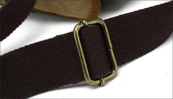 DEEPKEE original nubuck handmade full-grain genuine leather cowhide bag Outdoor Cycling Leg Bag #6001