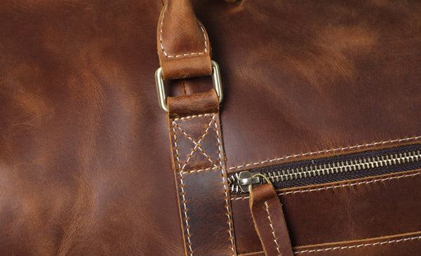 DEEPKEE original nubuck handmade full-grain genuine leather cowhide bag 1234567890