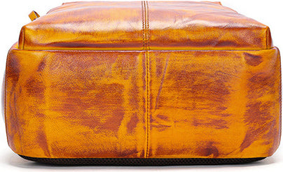 DEEPKEE original nubuck handmade full-grain genuine leather cowhide bag DEEPKEE HANDMADE Leather Business Shoulder Bag #816