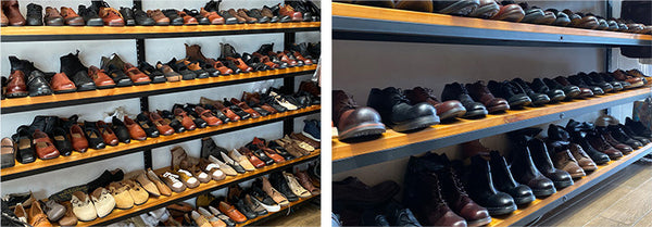 DEEPKEE original nubuck handmade full-grain genuine leather cowhide bag new tide solid colour leather Martin boots retro non-slip workwear leather shoes men #5208-001