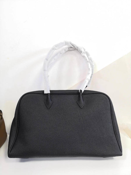 DEEPKEE original nubuck handmade full-grain genuine leather cowhide bag DEEPKEE 手工真皮保齡球包 togo波士頓包 枕頭包 MN24101801號