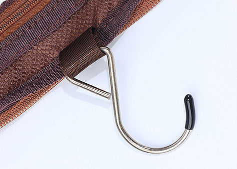 DEEPKEE original nubuck handmade full-grain genuine leather cowhide bag The PU Toiletry Bag #4013