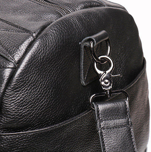 DEEPKEE original nubuck handmade full-grain genuine leather cowhide bag DEEPKEE LEATHER | Lance WEEKEND BAG No.1109