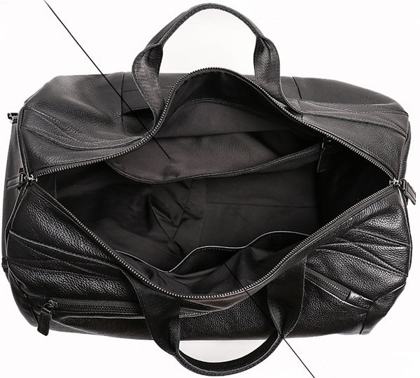 DEEPKEE original nubuck handmade full-grain genuine leather cowhide bag DEEPKEE LEATHER | Lance WEEKEND BAG No.1109