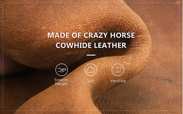 DEEPKEE original nubuck handmade full-grain genuine leather cowhide bag Personalized Leather AirPods Pro Case Custom Leather 1/2 AirPods Case Airpod Case Cover