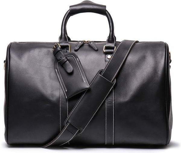 DEEPKEE original nubuck handmade full-grain genuine leather cowhide bag Oswald Trip Bag No.30196