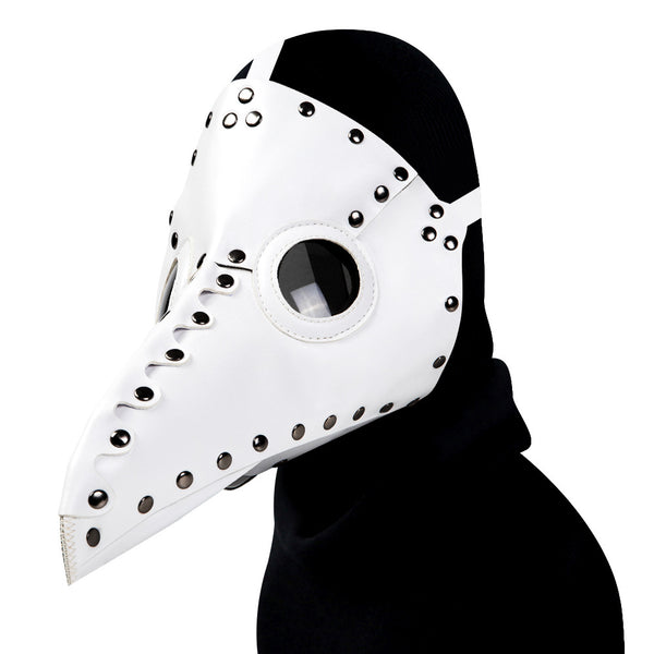 DEEPKEE original nubuck handmade full-grain genuine leather cowhide bag Deepkee Steampunk Medieval Plague Beak Mask #HG65005
