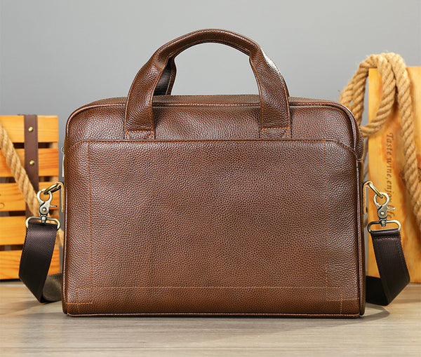 DEEPKEE original nubuck handmade full-grain genuine leather cowhide bag Deepkee Handcrafted Leather Basis 14